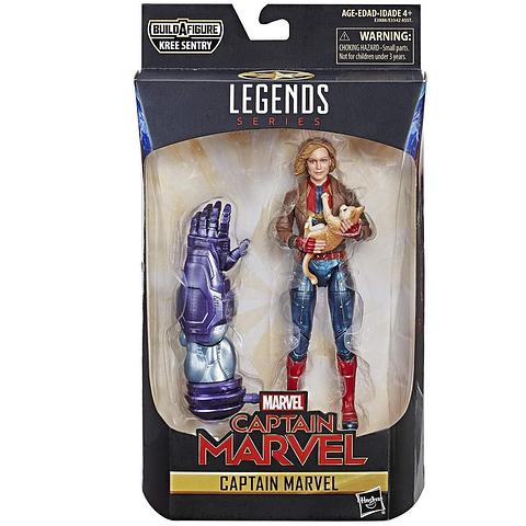 Marvel Legends Captain Marvel: Captain Marvel in Bomber Jacket (Kree Sentry), 2019