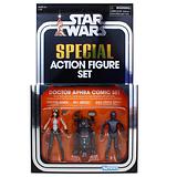 HASBRO Star Wars: The Vintage Collection- Doctor Aphra Comic Set Foil Card Exclusive Special Action Figure Set 3 Pack, 2019 Import