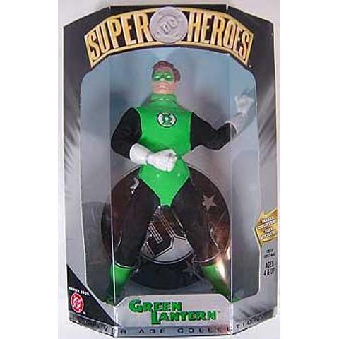 DC Super Heroes GREEN LANTERN 9" Silver Age Collection Figure , 1999