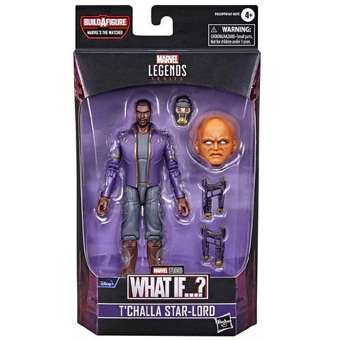 Marvel Legends Series 6-inch Scale Action Figure Toy T'Challa Star-Lord, 2021