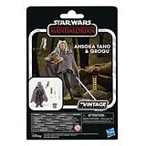 HASBRO Star Wars The Vintage Collection - Ahsoka Tano & Grogu Deluxe Figure From (The Mandalorian), 2022 Import