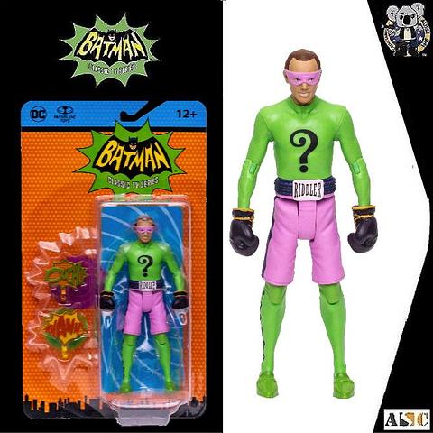 Batman (1966) - Riddler in Boxing Gloves DC Retro 6” Scale Action Figure, 2022